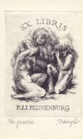 P.J.J.Pejnenburg - Tři Grácie  83x116